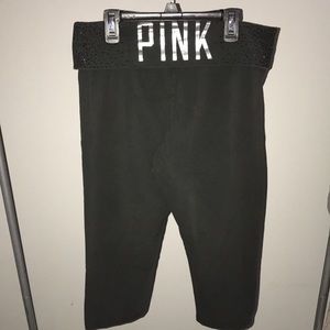 VS PINK crop leggings